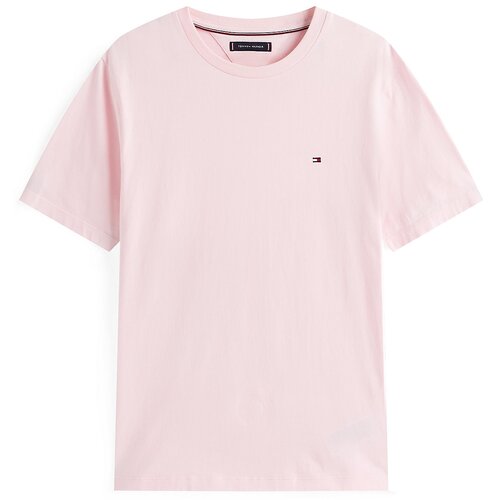 Tommy Hilfiger Majica 'Ess Seasonal' mornarska / svetlo roza / rdeča / bela Cene