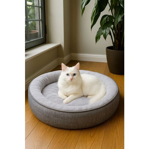 Paws & Whiskers krevet za ljubimce bunny, 70x50x10 cm, sivi Cene