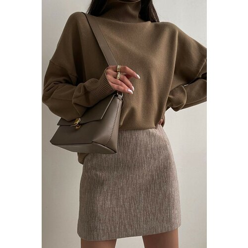 Madmext Sweater - Brown - Regular fit Cene