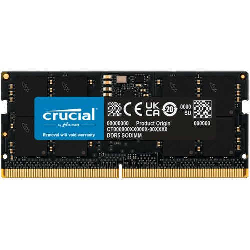 Crucial 16GB DDR5-5600 SODIMM CL46 (16Gbit) CT16G56C46S5 Slike