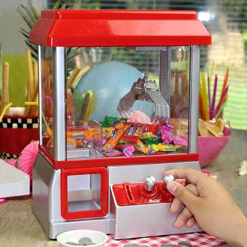 Candy igračka automat za slatki&amp;scaron;e candy grabber crno-beli Slike