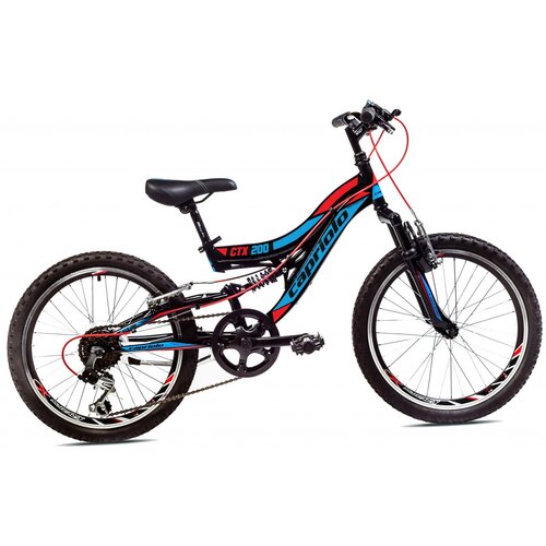 Capriolo Mountain Bike CTX 200 20 Crna i Crvena 11 Cene