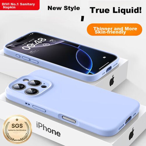  Divi Maska za mobilni telefon iPhone 16 Pro, Svetloplava Cene
