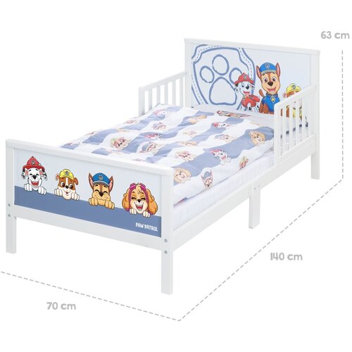 Roba Bela/modra otro&amp;scaron;ka postelja 70x140 cm Paw Patrol &amp;ndash; Slike