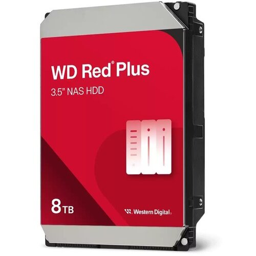 Western Digital 8TB 3.5" SATA III 256MB IntelliPower 80EFPX Red Plus hard disk Cene