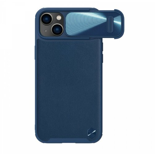 Nillkin futrola cam shield leather s za iphone 14 plus (6.7) plava Cene