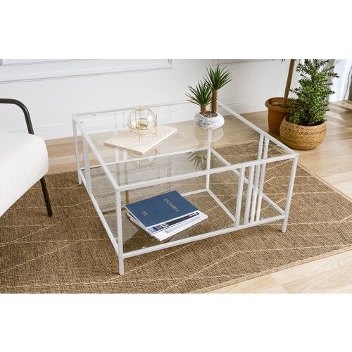 Hanah home Klub sto Uran&amp;uuml;s, 80x45x80 cm, Beli Slike