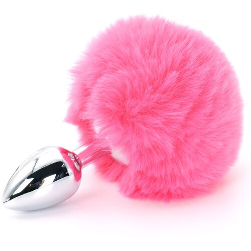 Toyjoy Happiness Enchanting Bunnytail Buttplug Pink Cene