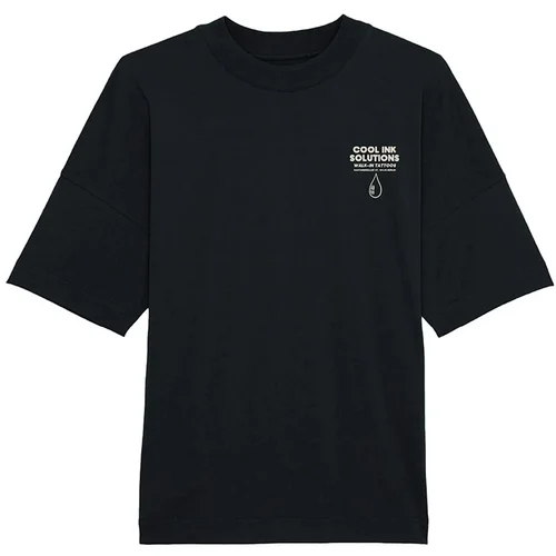 The Dudes Cool Ink Premium Oversized T-Shirt Black