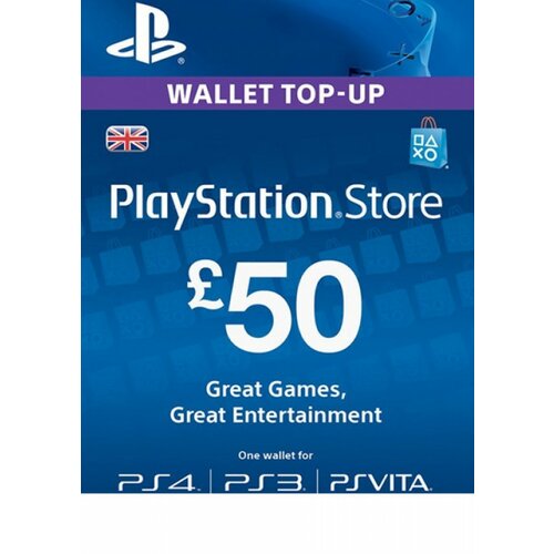 Sony Playstation Network PSN Card 50GBP Cene