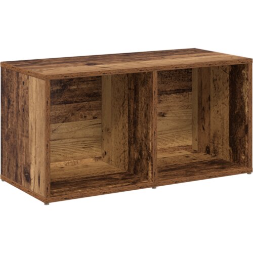 vidaXL Set TV komoda s policom s pohranom 2 pcs Staro drvo 72 x 35 x 36.5 cm Cijene