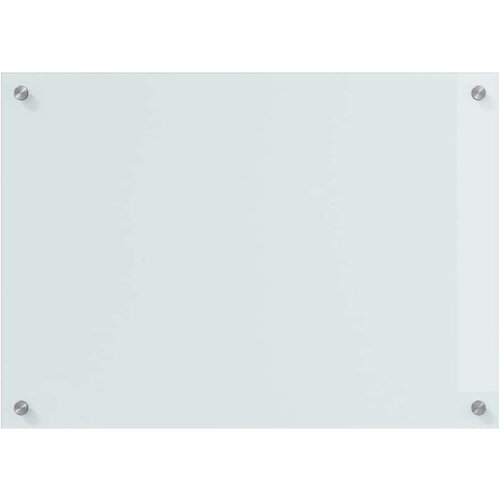 VidaXL Za&amp;scaron;čita za kuhinjo Bela 70 x 50 x 0.8 cm kaljeno steklo Slike