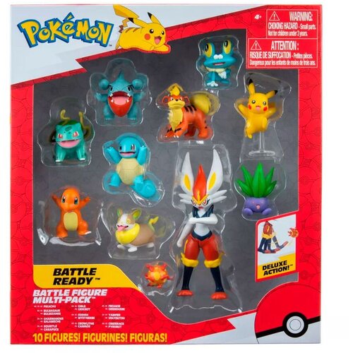 Pokemon Battle Ready paket - 10 figura Slike