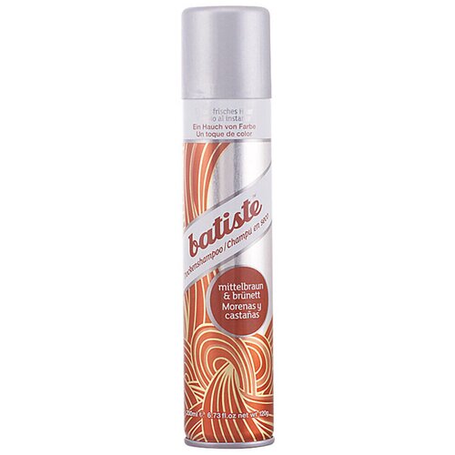 Batiste &amp;Scaron;amponi Trockenshampoo Mittelbraun Br&amp;uuml;nett 200 ml Slike