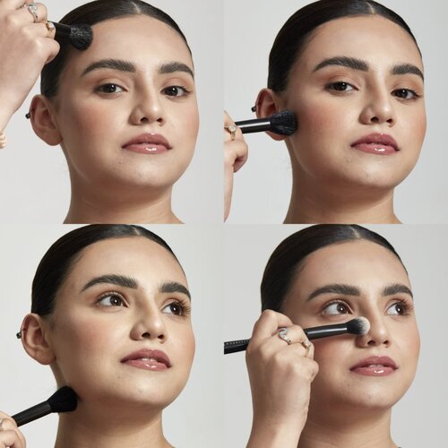 NYX Professional Makeup Highlight &amp;amp; Contour PRO set ličil 21,6 g odtenek Nude za ženske Slike