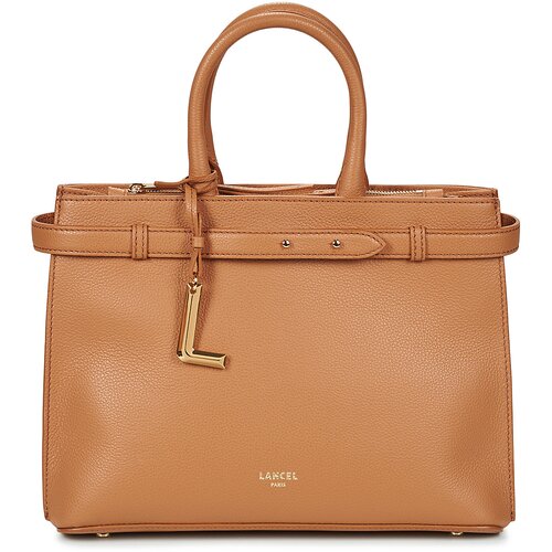 Lancel Ročne torbice FAUBOURG CARRYALL ZIP M Kostanjeva Slike