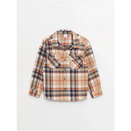 LC Waikiki LCW Baby Plaid Long Sleeve Baby Boy Lumberjack Shirt Jacket