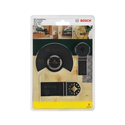 Bosch 3-delni Starlock set za drvo i metal za višenamenske uređaje, 2607017323 Slike
