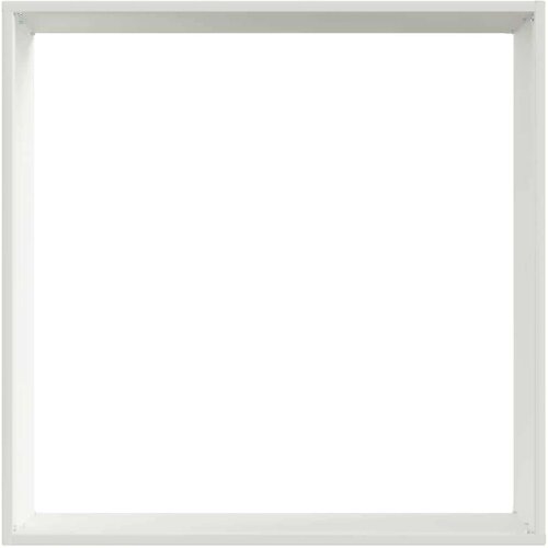 VidaXL Ograda oko Travnjaka Bijelo 50 x 50 x 13 cm Čelik Slike