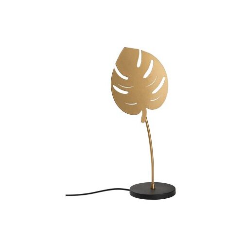 Opviq Stona lampa Leaf-15325, Zlatno-crna Slike