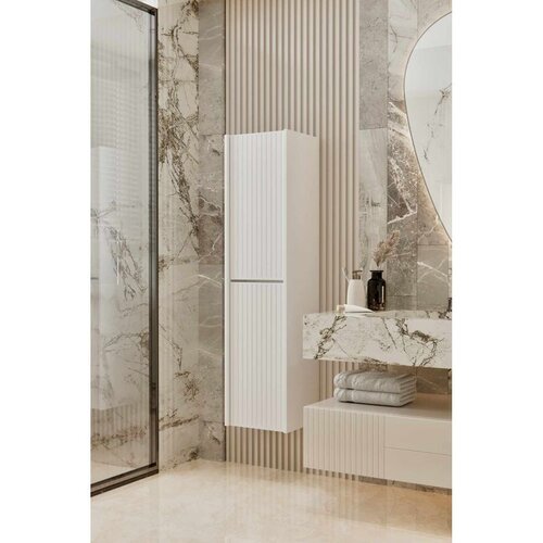 Hanah home ormarić za kupatilo Capella, 34 cm, beli Cene