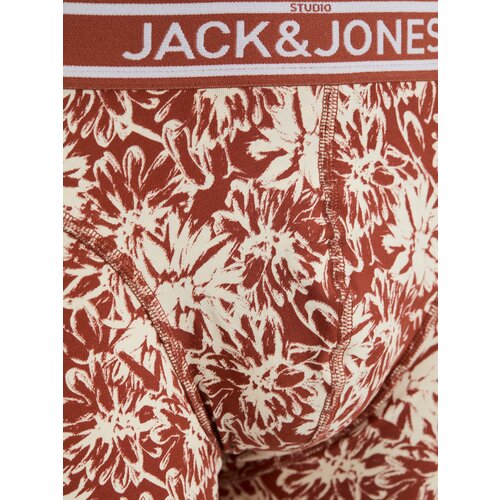 Jack &amp;amp; Jones Bokserice &amp;#039;JACRETRO&amp;#039; morsko plava / konjak / crna / bijela Slike