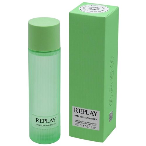 Replay Ženska toaletna voda Earth made Amazonian Green light, EDT, 200 ml+Torbica Cene
