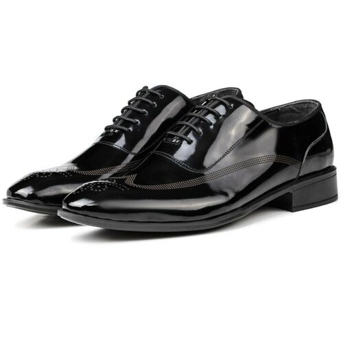 Ducavelli Stylish Genuine Leather Men's Oxford Lace-Up Classic Shoe. Cene