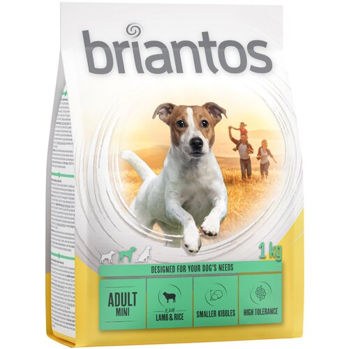 Briantos Adult Mini jagnjetina &amp;amp; riž - 4 x 1 kg (4 kg) Slike