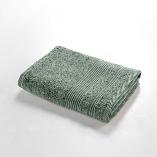 Douceur d intérieur Žajbljevo zelena frotirna bombažna brisača 70x130 cm Tendresse &ndash; Cene