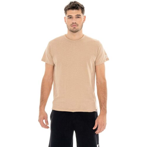 Leone 1947 Majice s kratkimi rokavi Man T-Shirt Short Sleeves Urban Rumena Cene