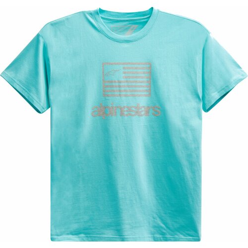 Alpinestars Flag Tee Light Aqua L Majica Slike