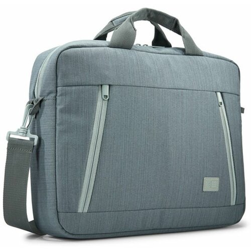 Case Logic torba za laptop huxton attache 14“ tirkizno-siva Slike