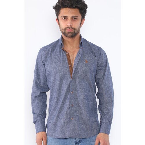 Dewberry G713 MEN'S SHIRT-NAVY BLUE Cijene