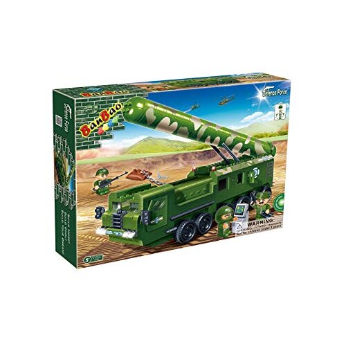 Banbao Kocke Vojni kamion sa raketom, 502 komada Slike