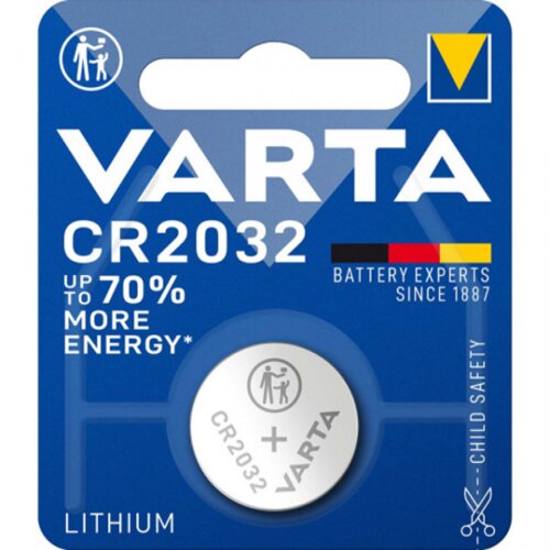Varta baterija CR 2032 3V Litijum baterija dugme, Pakovanje 1kom Cene