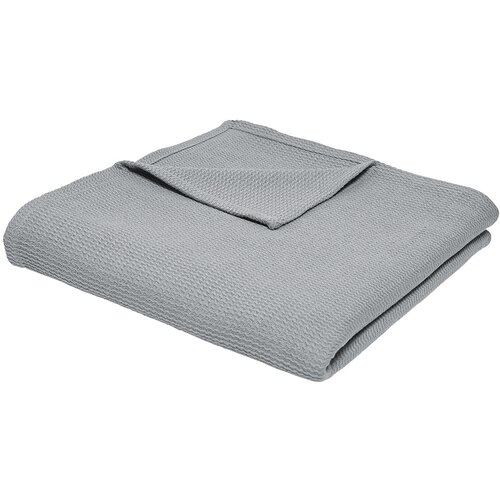 Today Jet&amp;eacute; de Lit Nid d&amp;#039;Abeille 150/200 Coton Essential Acier Siva Slike