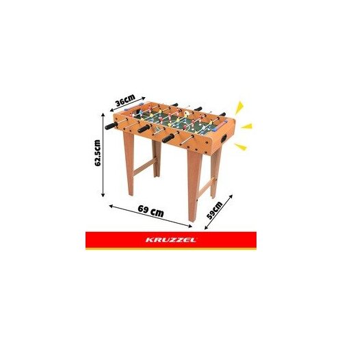 Kruzzel stolni nogomet 69 cm s 18 igrača Slike