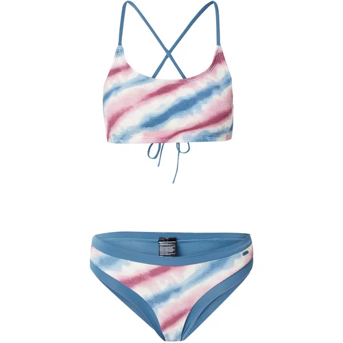 Protest Sportski bikini 'KIRKLEY' safirno plava / svijetloplava / ružičasta / bijela