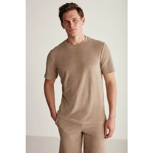 GRIMELANGE T-Shirt - Brown - Regular fit