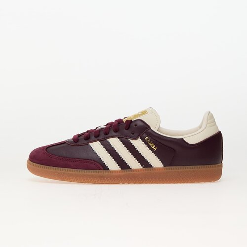 Adidas Sneakers Samba Og W Maroon/ Crew White/ Gold Metallic EUR 40 Cene