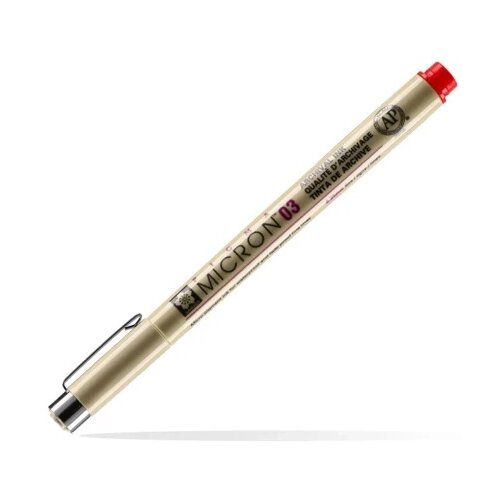 Royal Talens pigma micron 03 liner red 035mm ( 672050 ) Slike