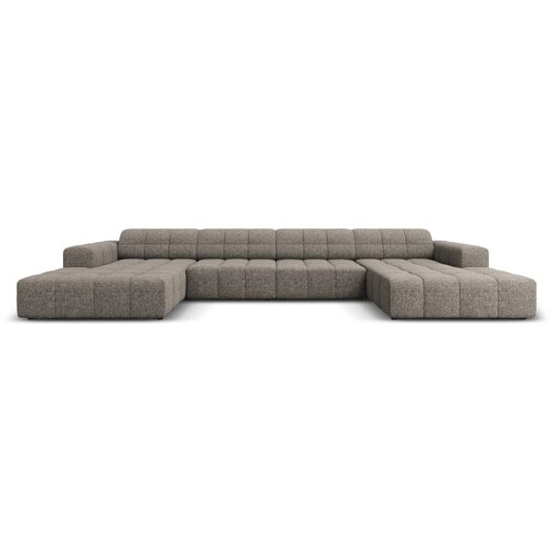 Cosmopolitan Design svetlo rjava kotna sedežna garnitura (v obliki črke &amp;quot;u&amp;quot;) chicago &amp;ndash; Slike