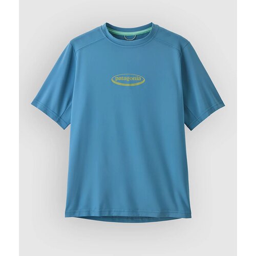 Patagonia Cap Sw Kids T-shirt 95 oval logo / shore blue Cene