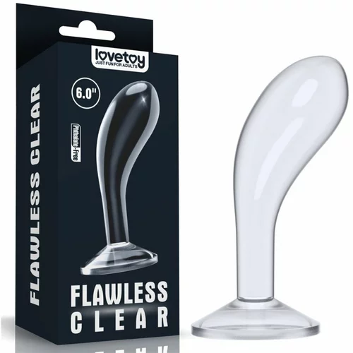 Lovetoy 2021 Flawless Clear Prostate Plug 6.0"