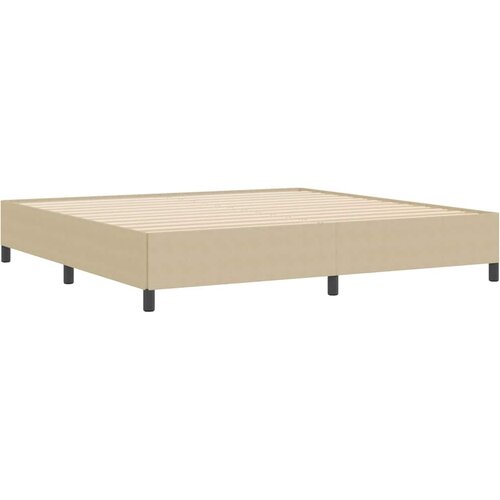 Krevet s opruga kutije Siva zelena 200 x 200 cm Kordura tekstil Slike