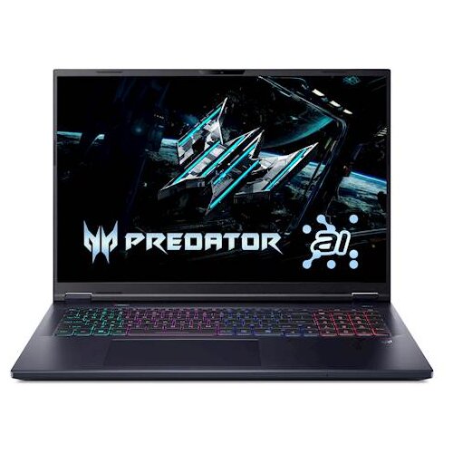 Acer Prenosnik PHN18-72-90M6, Ultra 9 275HX, 32 GB ram, 1TB SSD, 45,72 cm (18&amp;quot;), WQXGA 250Hz, RTX 5070 Ti 12GB, brezOS, AI, (5000003228) Slike