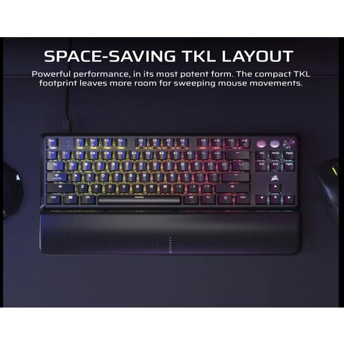 Corsair Tastatura 570 PRO TKL žicna/mehanicka/CH-911911G-NA/RGB LED/gaming/crna Cene