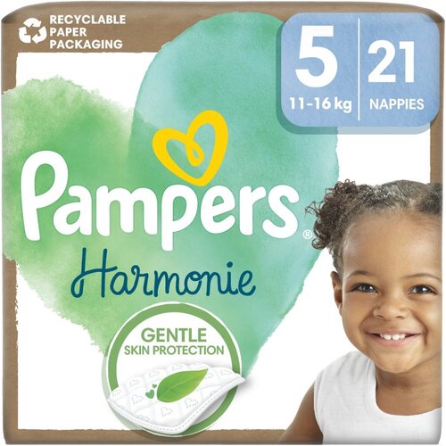 Pampers Harmonie Size 5 plenice za enkratno uporabo 11-16 kg 21 kos Cene