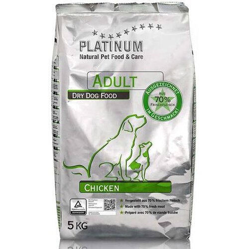 Platinum Hrana za pse Dog Adult All Chicken 5kg Slike